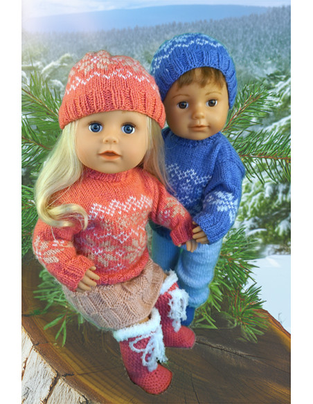 Strickanleitung "Melinda" gedruckt