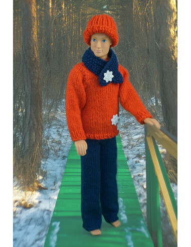 Fiche tricot "Mael" Imprimées