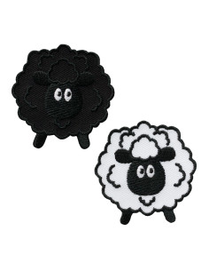 Applicatie, Patch, Strijkapplicatie: Schapen set