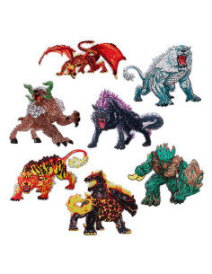 Applicatie, patch, Iron-on: Sort. 10 - Schleich Eldrador©