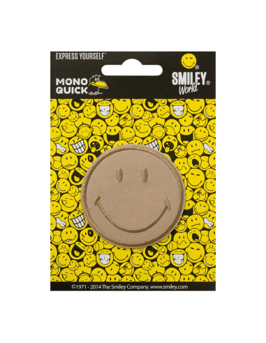Applikation, Patch, Bügelbild: Smiley© Braun