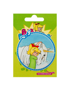 Applikation, Patch, Aufbügler: Bibi Blocksberg© Einhorn 2