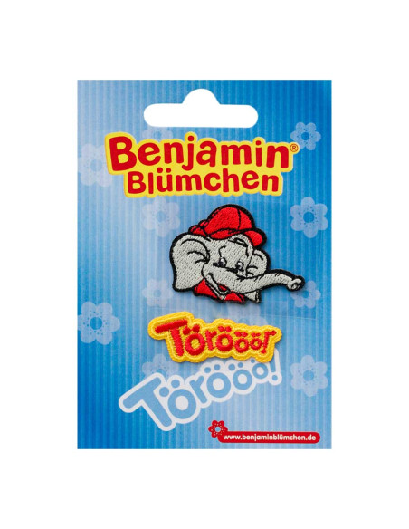 Appliqué, Patch, Iron-on: Benjamin the Elephant© Törööör