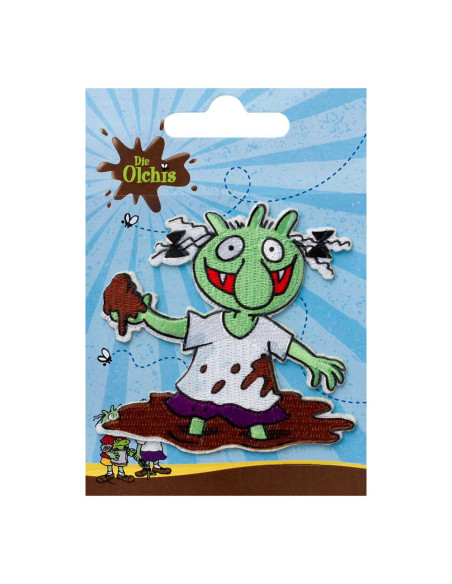 Applikation, Patch, Aufbügler: Olchis© Mädchen Schlamm