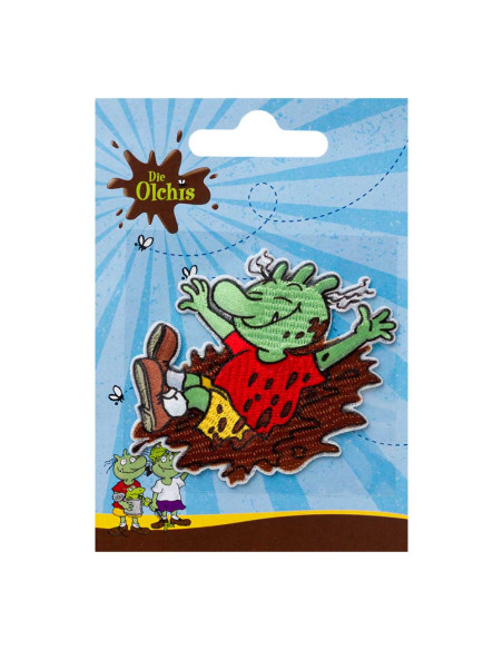 Applikation, Patch, Aufbügler: Olchis© Junge Schlamm