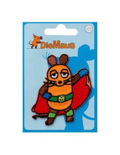 Appliqué, Patch, Iron-on: De muis© Superheld 2