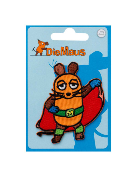 Applikation, Patch, Aufbügler: Die Maus© Superheld