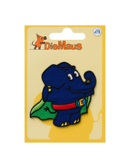 Applikation, Patch, Aufbügler: Die Maus© Elefant Superheld