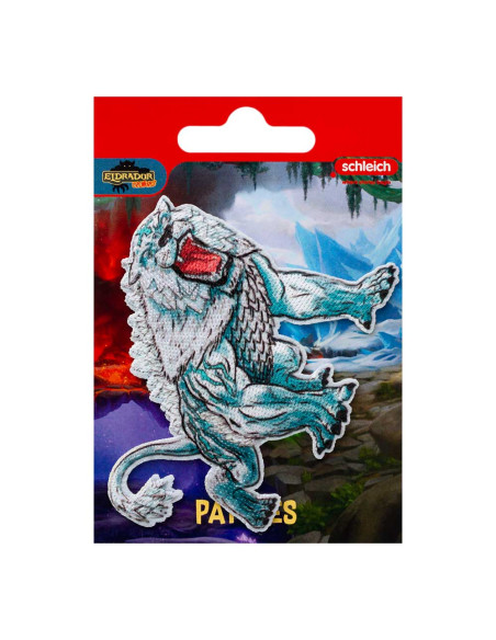 Appliqué, Patch, Iron-on: Schleich Eldrador© Ice Tiger
