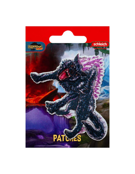 Appliqué, Patch, Iron-on: Schleich Eldrador© Shadow Wolf