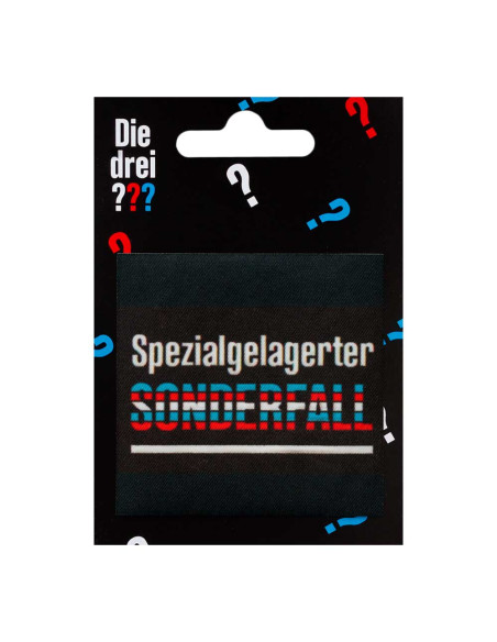 Applikation, Patch, Aufbügler: Die Drei Fragezeichen???© Sonderfall