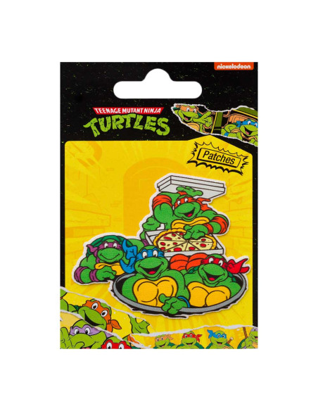 Applikation, Patch, Aufbügler: TMNT© Pizza
