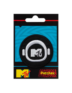 Appliqué, Patch, Iron-on: MTV© Moon 2