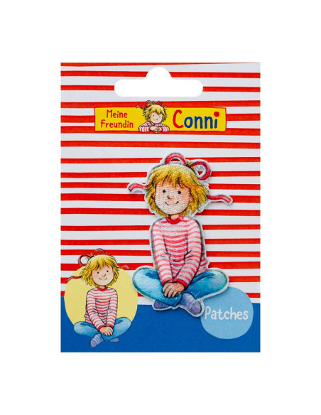 Application, Patch, Repassant : Mon amie Conni© assise