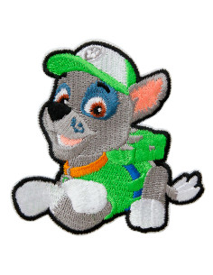Appliqué, Patch, Iron-on: Paw Patrol© ROCKY
