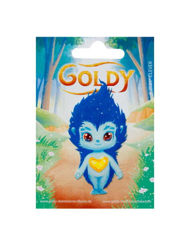 Applikation, Patch, Aufbügler: Goldys© Blau