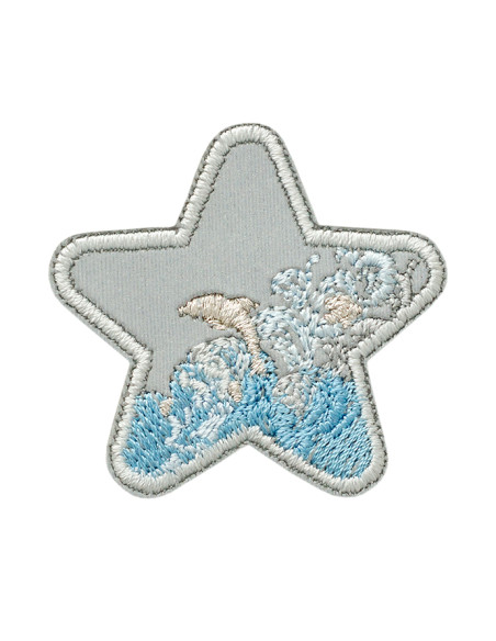 Applikation, Patch, Bügelbild: Reflex Stern