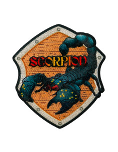 Applikation, Patch, Bügelbild: Scorpion
