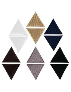 Pleister, Patch, Strijkapplicatie: SORT. 10 - DRIEHOEKEN