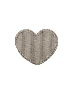 Appliques, Patch, Écusson thermocollant : Cœur en velours...