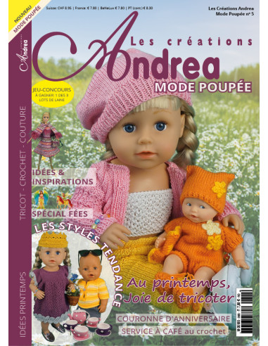 Les Créations Andrea Mode Poupée n. 05
