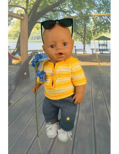 Fiche tricot "Nico" Imprimées