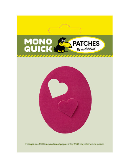 Rapiécer, Patch, Écusson thermocollant: Sort. 10 - Patch 2 pièces