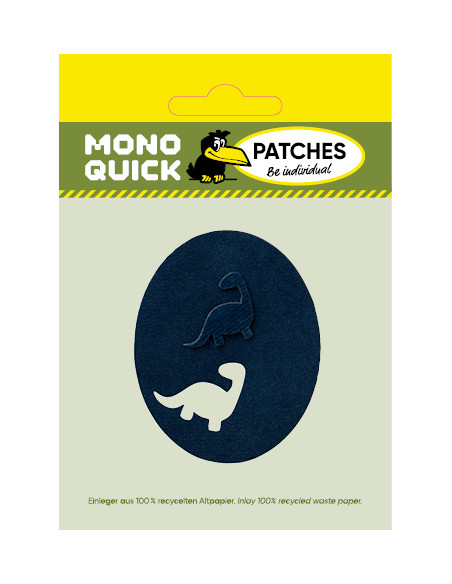 Rapiécer, Patch, Écusson thermocollant: Sort. 10 - Patch 2 pièces