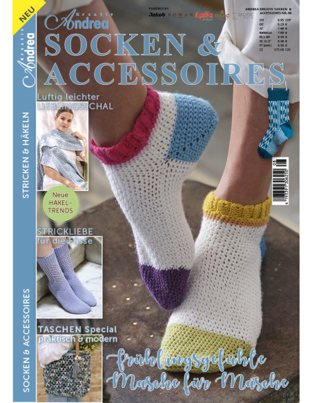 PDF Download Andrea Kreativ Socken und Accessoires Nr. 08