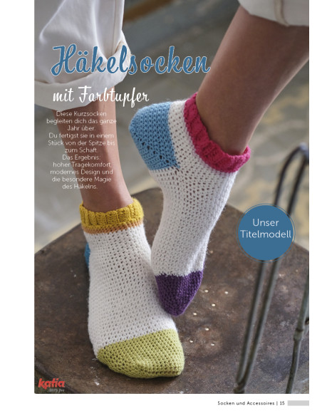 PDF Download Andrea Kreativ Socken und Accessoires Nr. 08