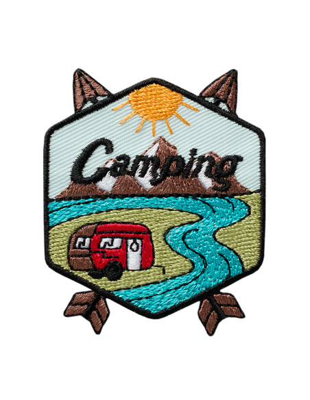 Appliques, Patch, Écusson thermocollant : Camping