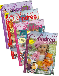 Abonnement: Les Créations Andrea Mode Poupée dès n° 08