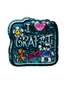 Appliques, Patch, Écusson thermocollant : Ballons graffiti