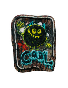 Applicatie, Patch, Strijkapplicatie: Graffiti Monster