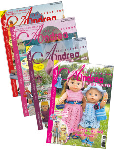 Abonnement: Andrea Kreativ Poppenmode vanaf nr. 08 2