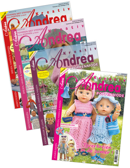 Abonnement: Andrea Kreativ Puppenmode ab Nr. 08