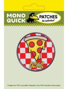 Applikation, Patch, Bügelbild: Take it cheesy 2