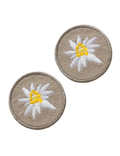 Applicatie, Patch, Strijkapplicatie: Edelweiss-set