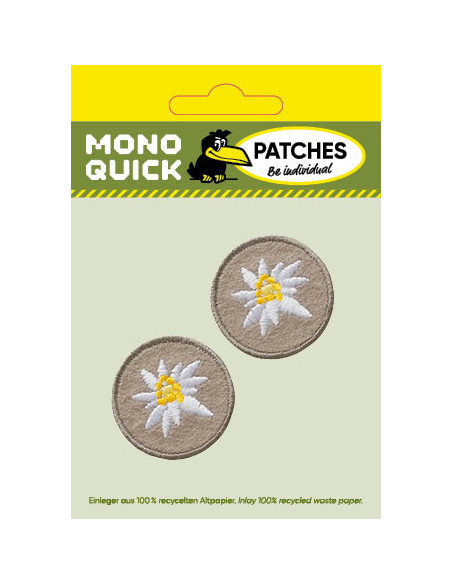 Appliques, Patch, Écusson thermocollant : Coffret Edelweiss