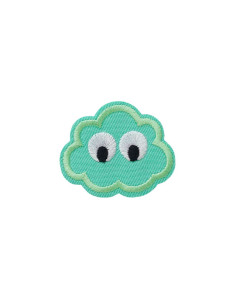 Appliques, Patch, Écusson thermocollant : Nuage aux yeux...