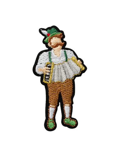 Applicatie, Patch, Strijkapplicatie: Man in...