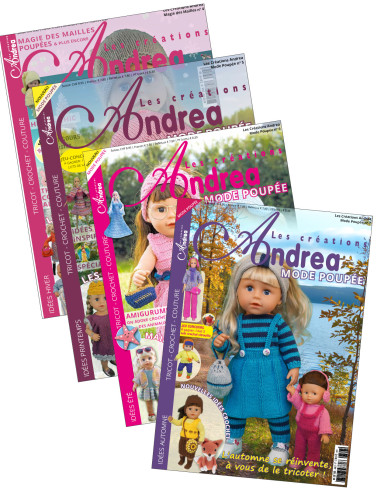 Abonnement: Andrea Kreativ Poppenmode vanaf nr. 07