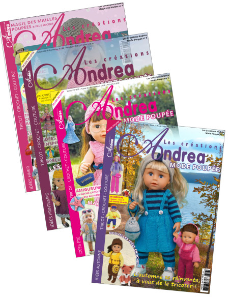 Abonnement: Andrea Kreativ Poppenmode vanaf nr. 07