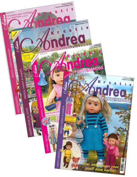 Abonnement: Andrea Kreativ Poppenmode vanaf nr. 08