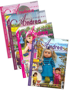 Abonnement: Andrea Kreativ Puppenmode ab Nr. 10 2