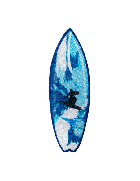 Applikation, Patch, Bügelbild: Surfboard