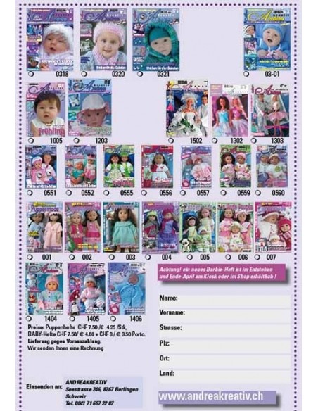 Marie's Puppenmode Nr.008