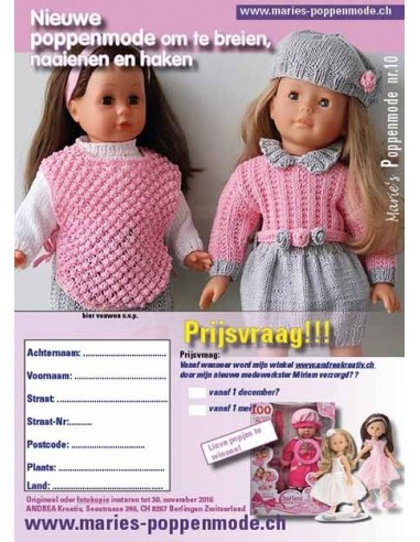 Marie's Puppenmode Nr.010