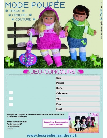 La Mode Poupée de Marie no 13