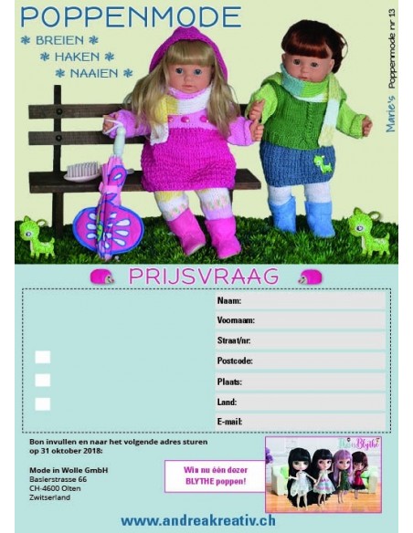 Marie's poppenmode nr 13